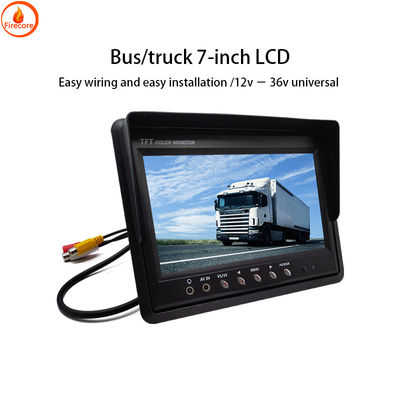 12V wyświetlacz kamery samochodowej 1080P monitor kamery ciężarówki 7 cali AHD wysokiej rozdzielczości
