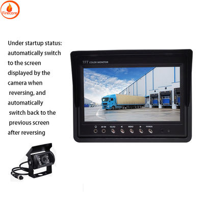 12V wyświetlacz kamery samochodowej 1080P monitor kamery ciężarówki 7 cali AHD wysokiej rozdzielczości