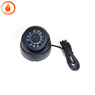 Czarny system monitorowania kamery z napędem USB Hemispherical 1080P