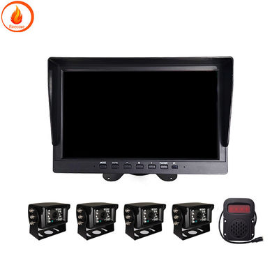 12V kamery monitorujące pojazdy ciężarowe 7 cali System monitorowania wideo pojazdów AHD
