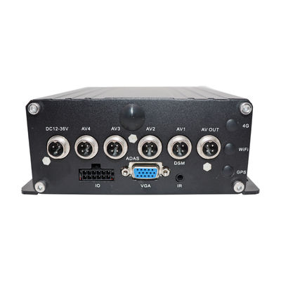 Starlight Night Vision Vehicle Camera Monitoring System with 4 Channel Video Input and Pedestrian Detection