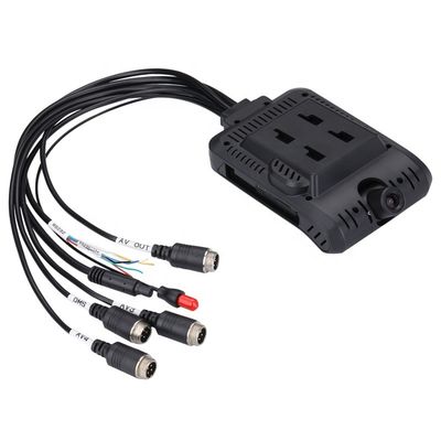 4CH CCTV AI GPS Dash Cam Mobilny system kamery DVR dla taksówek autobusowych 512G TF Card ADAS DSM 4G GPS
