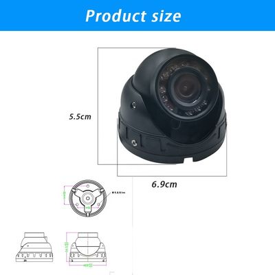 Uniwersalna kamera widoku 360 stopni 2MP AHD1080P System kamery autobusowej System monitoringu 12V widzenia nocnego wodoodporne