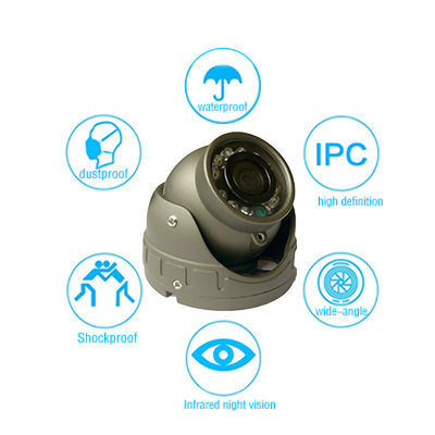 Uniwersalna kamera widoku 360 stopni 2MP AHD1080P System kamery autobusowej System monitoringu 12V widzenia nocnego wodoodporne