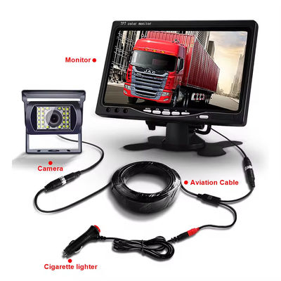 Uniwersalna 12V Dash Cam Maxi Truck Camera z wbudowaną w 18 IR LED do pomocy nocnej
